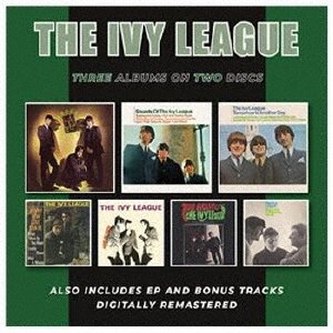 Cover for Ivy League · This Is The Ivy League / Sounds Of The Ivy League / Tomorrow Is Another Day (CD) (2021)