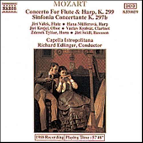 Concerto for Flute, Harp and Orchestra - Mozart - Musik - NAXOS - 4891030501591 - 24. juli 2001