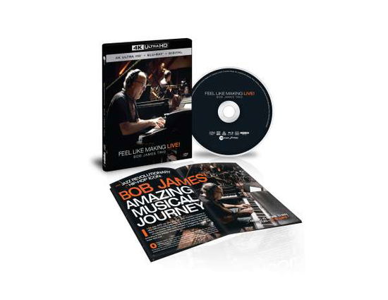 Feel Like Making Live! - Bob James - Filme - EVO SOUND - 4897012136591 - 4. März 2022