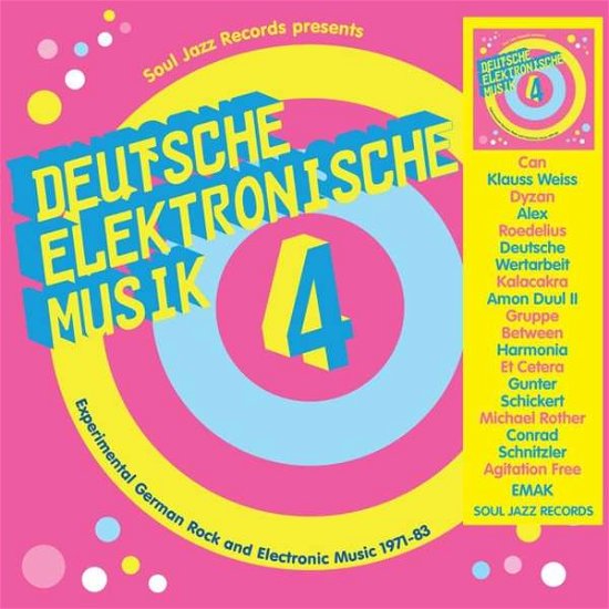 Cover for Soul Jazz Records Presents · Deutsche Elektronische Musik 4 - Experimental German Rock And Electronic Music 1971-83 (CD) (2020)