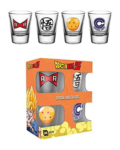 Dragon Ball Z: Mix (Set 4 Bicchieri Piccoli) - Dragon Ball Z - Merchandise - DRAGONBALL Z - 5028486343591 - February 7, 2019