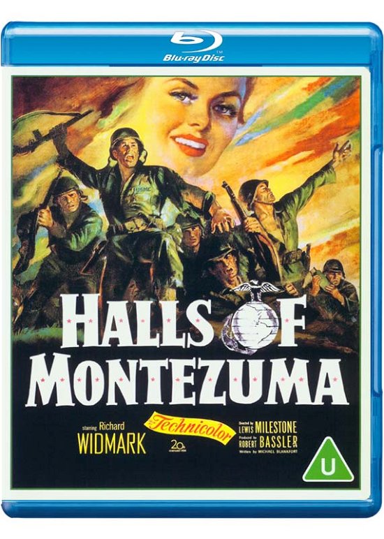 Cover for Halls of Montezuma Dual Format Edition · Halls of Montezuma (Blu-ray) (2021)