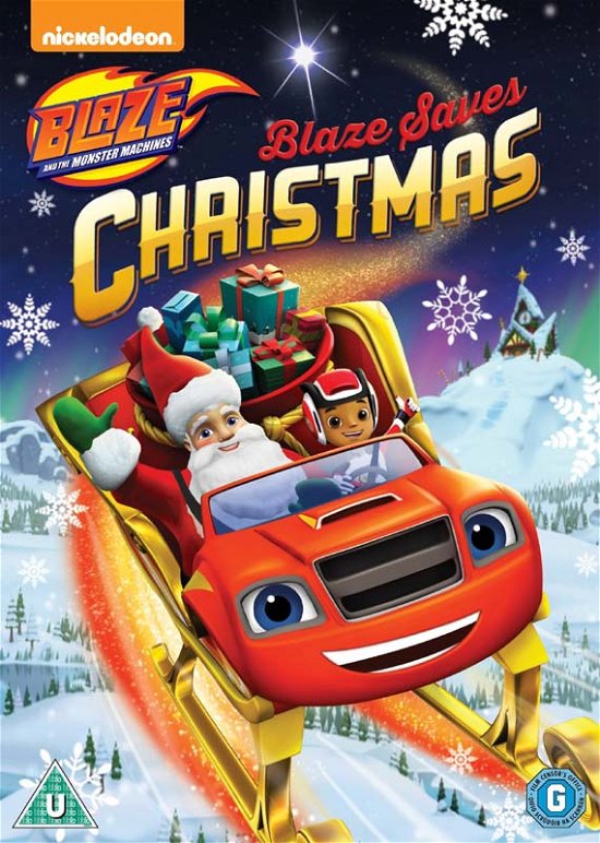 Blaze And The Monster Machines - Christmas - Blaze and the Monster Machines Blaze Saves Christmas - Films - Paramount Pictures - 5053083135591 - 9 octobre 2017
