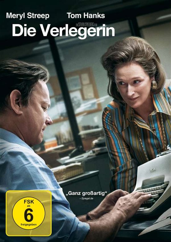 Cover for Meryl Streep,tom Hanks,alison Brie · Die Verlegerin (DVD) (2018)