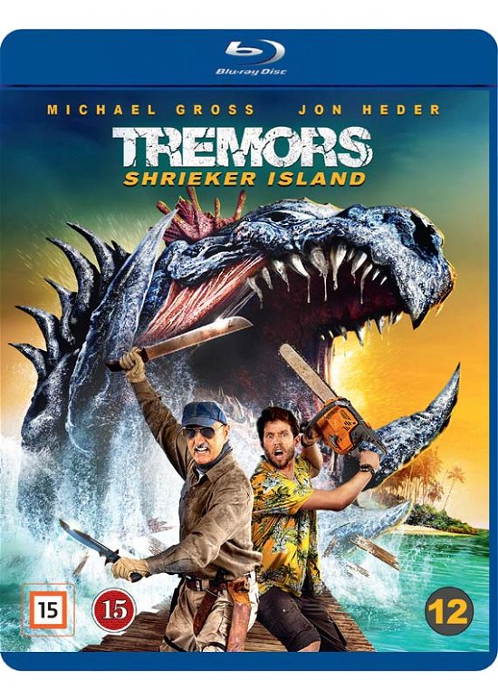 Cover for Tremors · Tremors: Shrieker Island (Blu-ray) (2020)