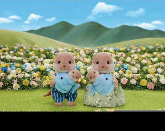 Cover for Sylvanian Families · Sylvanian Families - Splashy Otter Family (Toys) (2019)