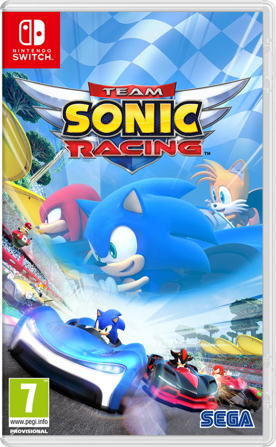 Cover for Switch · Team Sonic Racing Switch (PC) (2019)