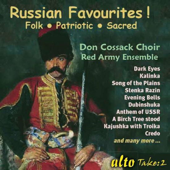 Cover for Don Cossack Choir &amp; Red Army Ensemble · Russian Favourites ! (Kalinka. Dark Eyes. Song Of The Plains. Kamarinskaya Etc) (CD) (2017)