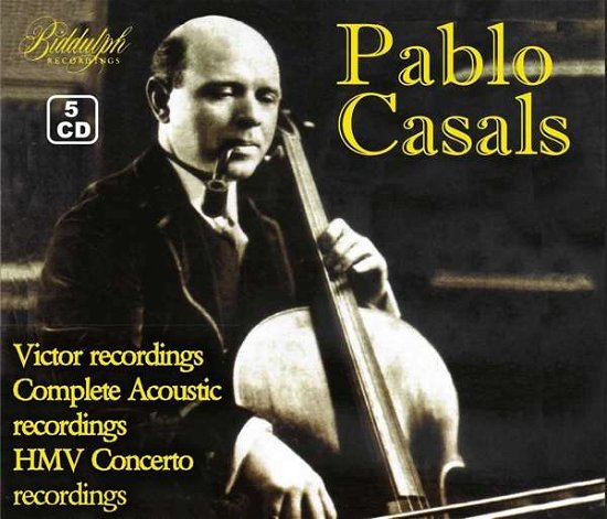 Pablo Casals: Vintage Collection / Victor 1926-8 - Pablo Casals - Muziek -  - 5055354480591 - 9 oktober 2020