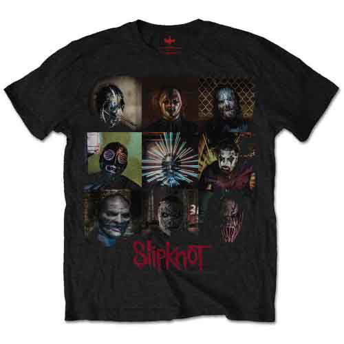Slipknot Unisex T-Shirt: Blocks - Slipknot - Koopwaar - Bravado - 5055979902591 - 
