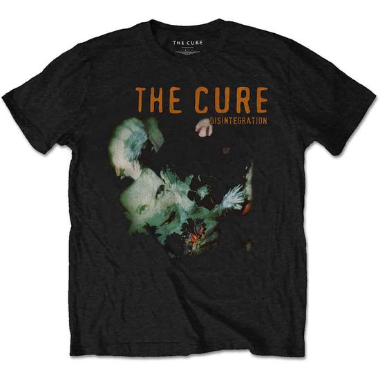 Cover for The Cure · The Cure Unisex T-Shirt: Disintegration (Black) (T-shirt) [size XL] [Black - Unisex edition] (2020)