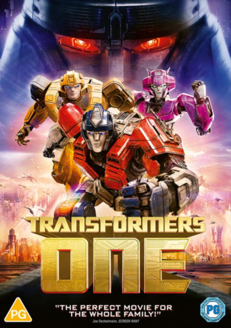 Cover for Transformers One (DVD) (2024)