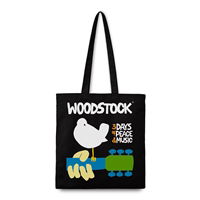 3 Days Cotton Tote Bag - Woodstock - Produtos - ROCK SAX - 5060937966591 - 5 de novembro de 2021