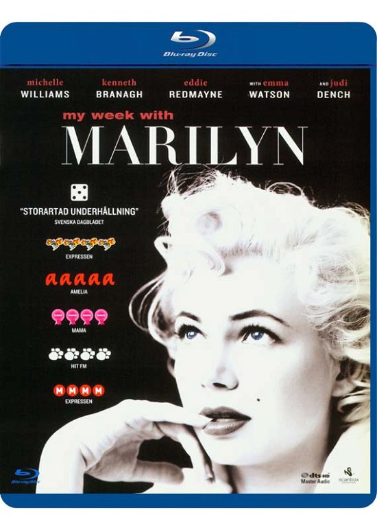 My Week with Marilyn -  - Elokuva -  - 5706110582591 - keskiviikko 1. elokuuta 2012