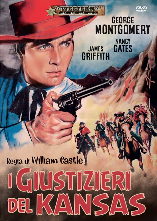 Cover for George Montgomery · I Giustizieri Del Kansas (1954) (DVD)