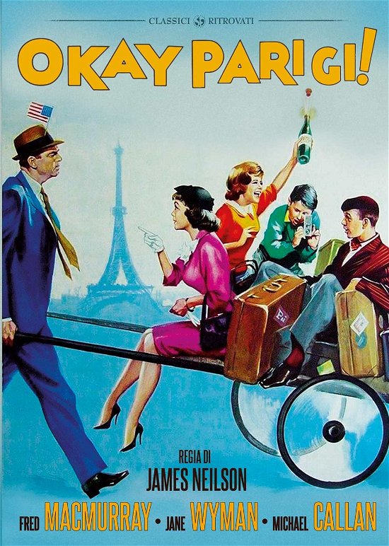 Cover for Macmurray,Wyman,Callan,Walley · Okay Parigi! (DVD) (2020)
