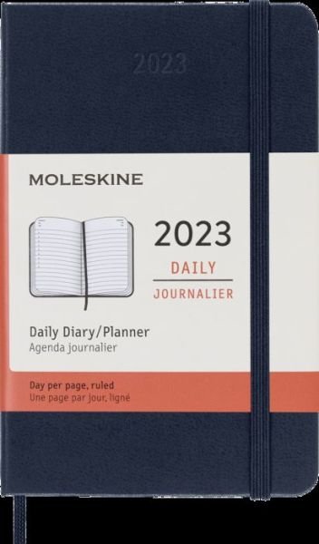 Cover for Moleskine · Moleskine 2023 12month Daily Pocket Hard (Calendar) (2022)