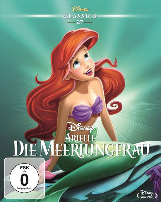 Cover for Arielle Die Meerjungfrau · Arielle - Die Meerjungfrau (Disney Classics) BD (Blu-ray) (2017)