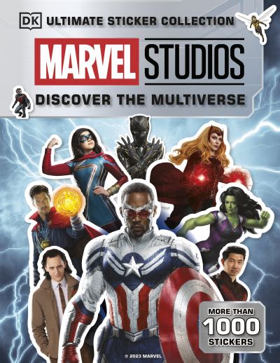 Cover for Dk · Marvel Studios Discover the Multiverse Ultimate Sticker Collection: More Than 1000 Stickers (Paperback Bog) (2024)