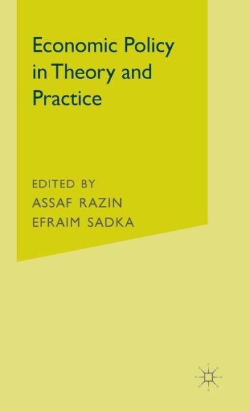 Cover for Assaf Razin · Economic Policy in Theory and Practice (Innbunden bok) (1987)