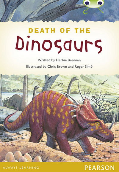 Cover for Herbie Brennan · Bug Club Pro Guided Y4 Non-fiction The Death of the Dinosaurs - Bug Club Guided (Paperback Book) (2021)