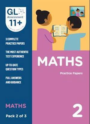 11+ Practice Papers Maths Pack 2 (Multiple Choice) - GL Assessment - Kirjat - GL Assessment - 9780708727591 - keskiviikko 2. tammikuuta 2019