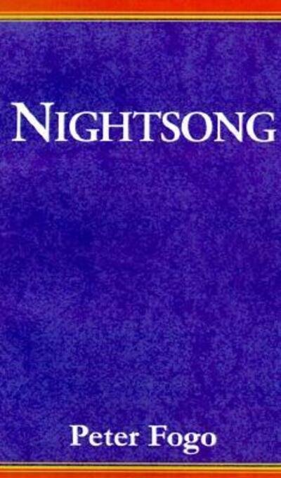 Cover for Peter Fogo · Nightsong (Taschenbuch) (2000)