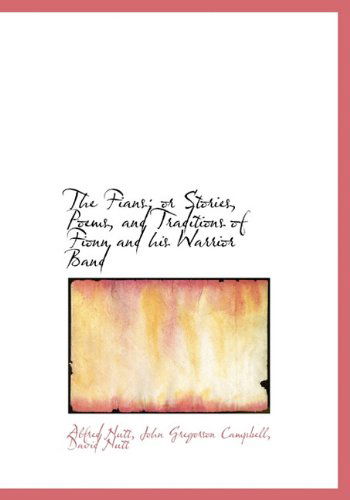 Cover for John Gregorson Campbell · The Fians; or Stories, Poems, and Traditions of Fionn and His Warrior Band (Gebundenes Buch) (2010)