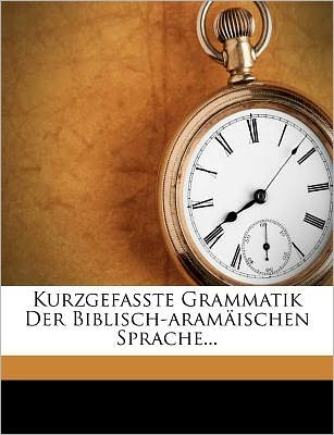 Cover for Marti · Kurzgefasste Grammatik Der Biblis (Buch) (2011)