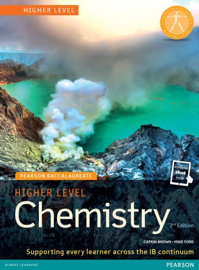 Cover for Catrin Brown · Pearson Baccalaureate Higher Level Chemistry Starter Pack - Pearson International Baccalaureate Diploma: International Editions (Book) (2016)