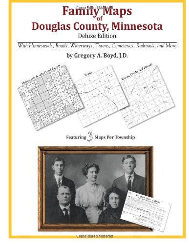 Cover for Gregory A. Boyd J.d. · Family Maps of Douglas County, Minnesota (Paperback Bog) (2010)