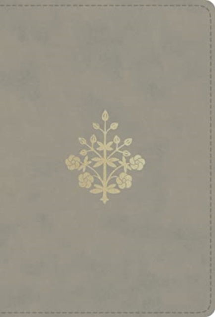 Cover for ESV Large Print Compact Bible, Red Letter (Leather Book) (2023)
