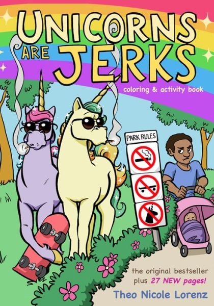 Cover for Sourcebooks · Unicorns Are Jerks: Coloring and Activity Book (Pocketbok) (2017)