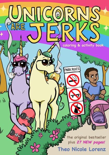 Cover for Sourcebooks · Unicorns Are Jerks: Coloring and Activity Book (Pocketbok) (2017)