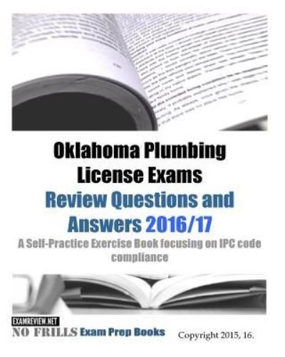 Cover for Examreview · Oklahoma Plumbing License Exams Review Questions and Answers 2016/17 (Paperback Bog) (2016)