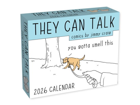 Cover for Jimmy Craig · They Can Talk Comics 2026 Day-to-Day Calendar: You Gotta Smell This (Calendar) (2025)