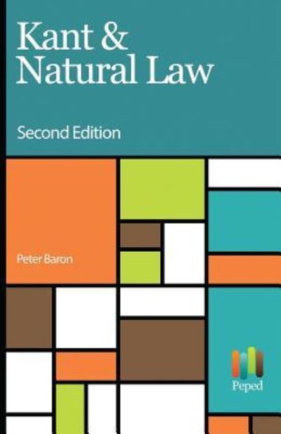 Cover for Peter Baron · Kant &amp; Natural Law (Taschenbuch) (2016)