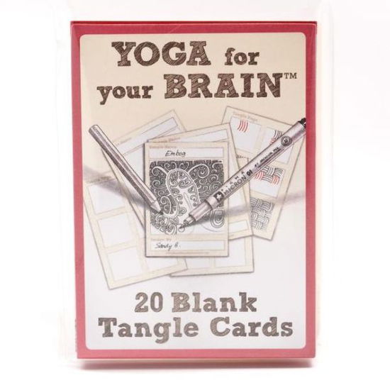 Cover for Sandy Bartholomew · Yoga for Your Brain - 20 Blank Tangle Cards (Flashcards) (2013)