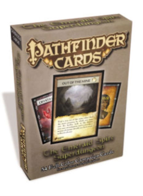 Pathfinder Cards (Emerald Spire Superdungeon Campaign Cards Deck) - Paizo Staff - Jeu de société - Paizo Publishing, LLC - 9781601256591 - 8 juillet 2014