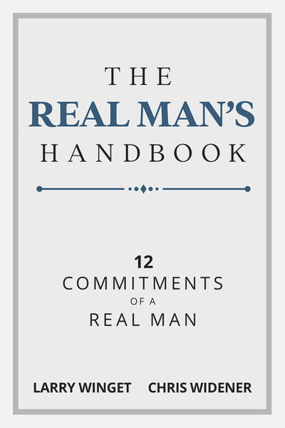 Cover for Larry Winget · The Real Man's Handbook: 12 Commitments of a Real Man (Paperback Book) (2018)