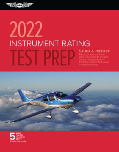 Cover for Asa Test Prep Board · Instrument Rating Test Prep 2022 (Paperback Book) (2022)