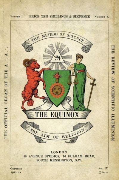 Cover for Crowley Aleister Crowley · The Equinox: Keep Silence Edition, Vol. 1, No. 10 (Hardcover bog) (2019)
