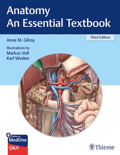 Cover for Anne M Gilroy · Anatomy - An Essential Textbook - Thieme Illustrated Reviews (Paperback Book) (2021)