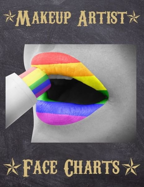 Cover for From Dyzamora · Makeup Artist Face Charts (Paperback Bog) (2019)
