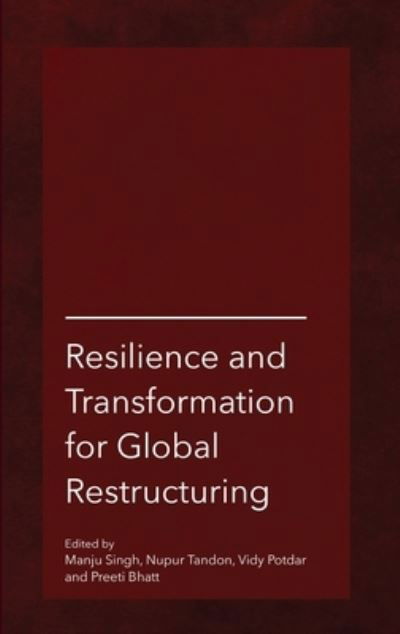 Cover for Resilience and Transformation for Global Restructuring (Hardcover Book) (2022)
