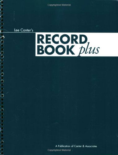 Cover for Lee Canter · Record Book Plus (Spiral Book) (2003)