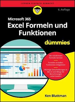 Cover for Ken Bluttman · Excel Formeln und Funktionen fur Dummies - Fur Dummies (Paperback Book) [6. Auflage edition] (2025)