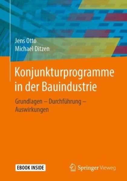 Cover for Otto · Konjunkturprogramme in der Bauindustrie (Bok) (2019)
