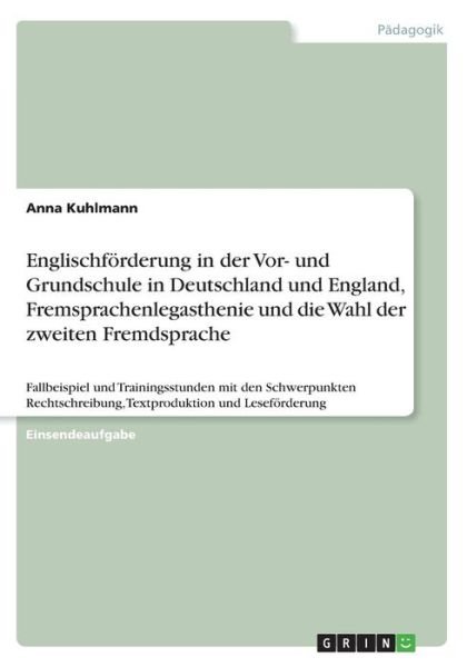 Cover for Kuhlmann · Englischförderung in der Vor- (Bog)