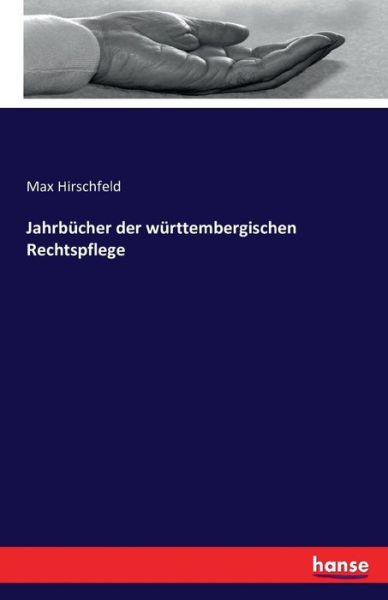 Cover for Hirschfeld · Jahrbücher der württembergis (Book) (2016)
